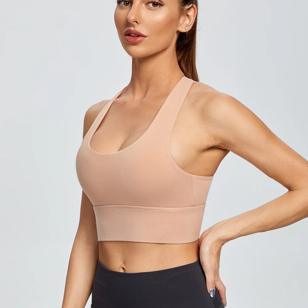 Gym Push Up Bra Women Sports Bra Back Closure High Impact Workout Sport Top Crop Fitness Wear For Yoga Gym Brassiere Sportswear