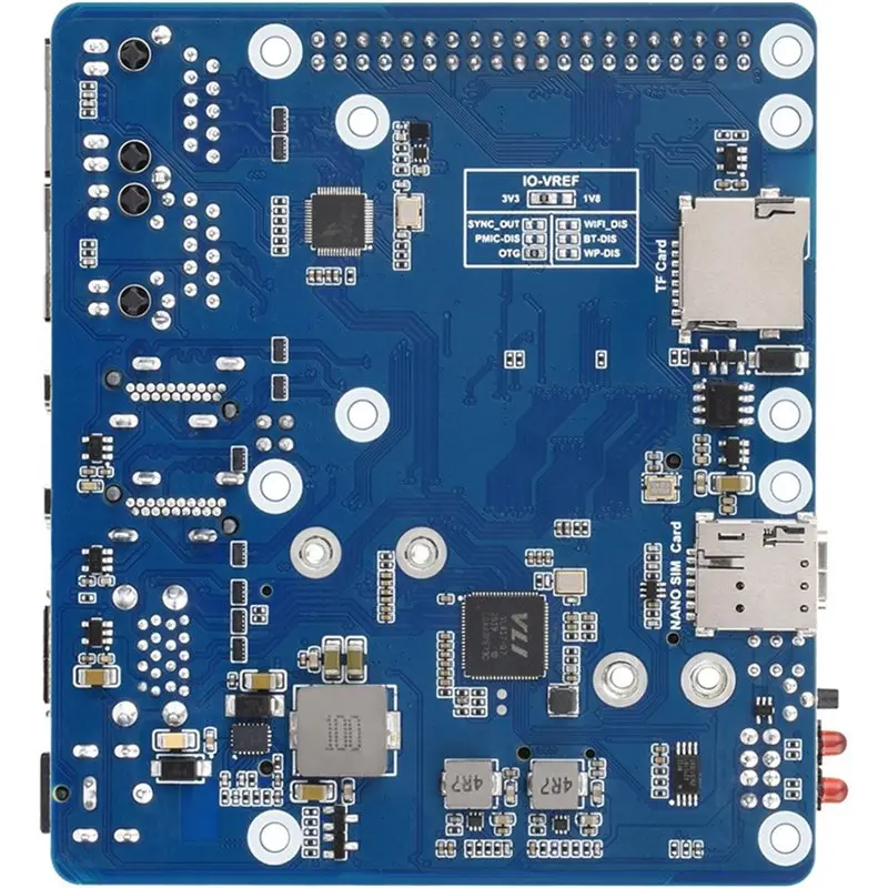 LLCS-Dual Ethernet Base Board For CM5 Dual Ethernet Base Board Dual 4K Display Outputs, Dual MIPI Interfaces