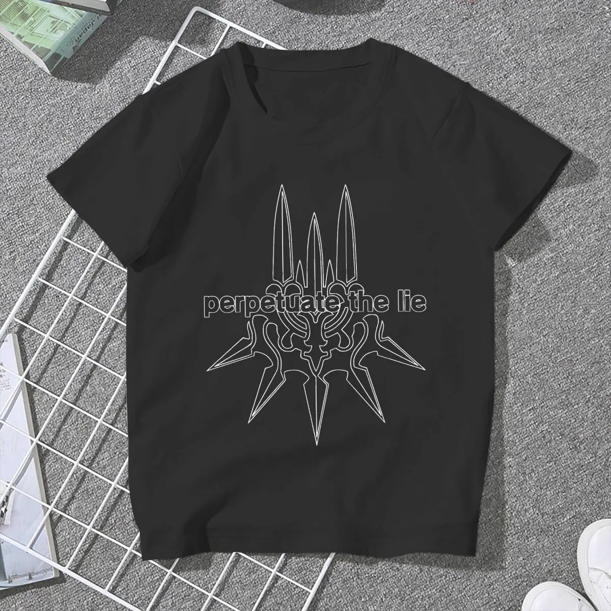 NieR Automata YoRHa perpetuate the lie Classic Cute Girls Women T-Shirt Drakengard Drag-on Dragoon ARPG Game Blusas Short Sleeve