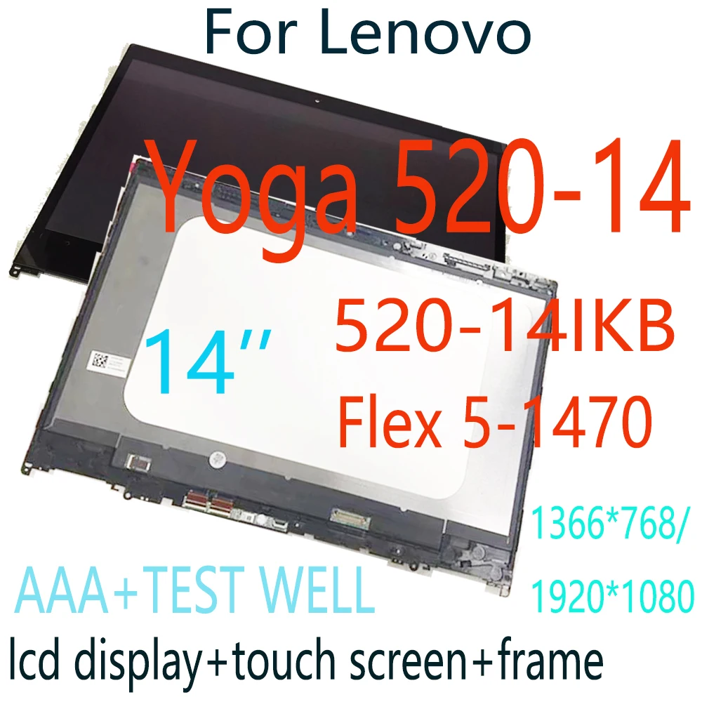 

ЖК-дисплей 13,3 дюйма для Lenovo Yoga730-13IKB 81CT 81CT007RUS FHD/UHD, ЖК-дисплей, светодиодный сенсорный экран, дигитайзер, рамка в сборе