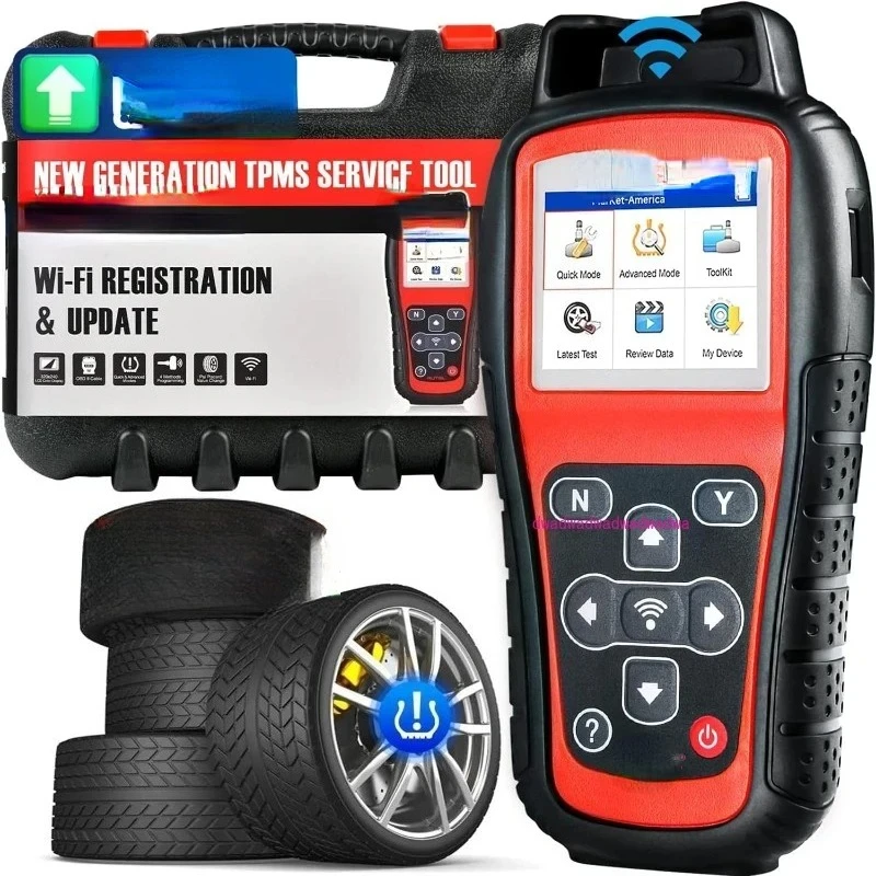 

TS508WF Инструмент программирования TPMS MTS508 TS501 TS408 TS601 Последняя версия Wi-Fi 2024, монитор давления в шинах
