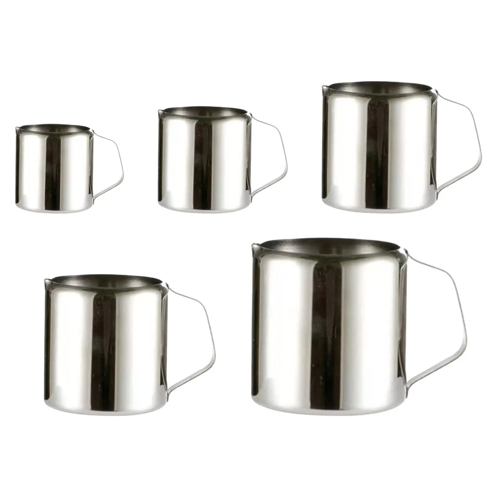 

Milk Frothing Jug Portable Multipurpose Non Stick Heat Resistant Coffee Latte Latte Cup for Restaurant Kitchen Bar Office Cafes