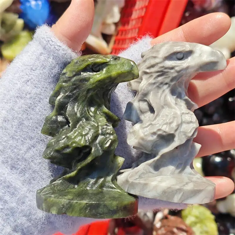 

Натуральный Розовый Опал Очилит Резьба Орел Кристалл Любовь Исцеление Фэншуй Драгоценные Камни Украшения Дома Праздничный Подарок 1 ШТ.