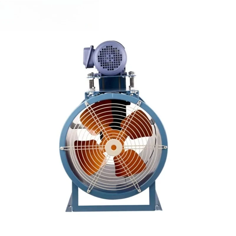 KT40 High Pressure AC Discharge High Temperature Ventilation Axial Flow Fan Paint Spray Booth Exhaust Fan