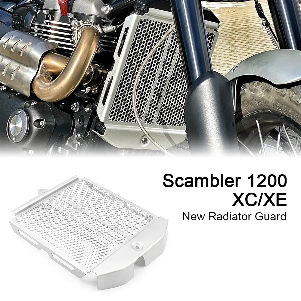 

For Scramble XE 1200 Radiator Guard Protector For SCRAMBLE 1200 XC Motorcycle Accessories Radiator Grille Guard Cover Protection