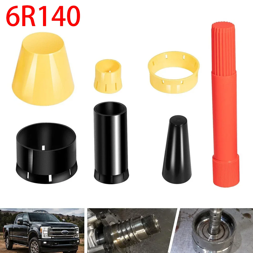 TM 6R140 Transmission Seal Ring Installer and Resizer Tool Kit for Ford, PTFE Sealing Ring Expander and Downsizer Set