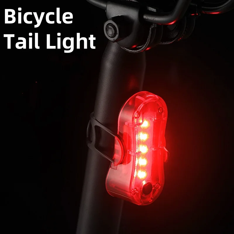 

Bicycles Taillight MTB Red Light Bike Rear Light Mountain Bicycles Lamp USB Rechargeable LED Cycling Bike Warning Light