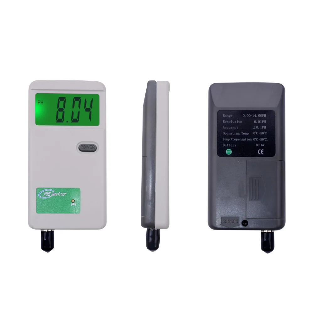 SLQZT PH-3012B Quality Purity PH Meter Digital Water Tester for Biology Chemical Laboratory