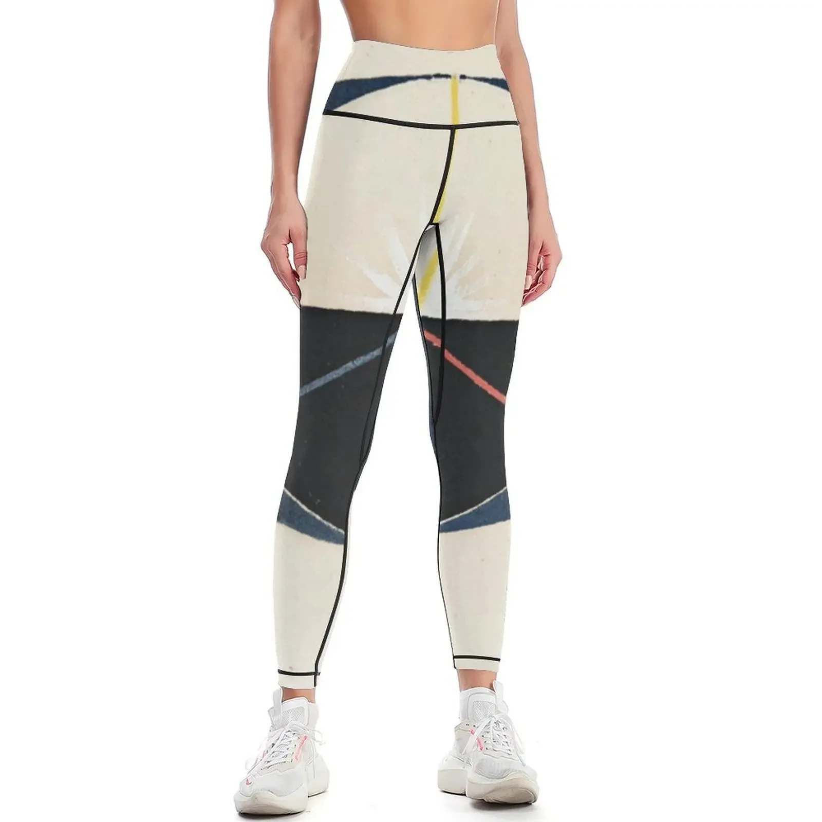 

HDSerie I nr 7 , by Hilma af Klint 1919 HIGH DEFINITION Leggings gym top Women's sports sports for Womens Leggings