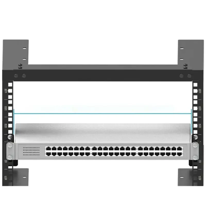 1U Server Rack Depth Extender - 4-Inch/10 cm Deep Recessed Rack Mount Adapter Kit for Network Rack-A32R