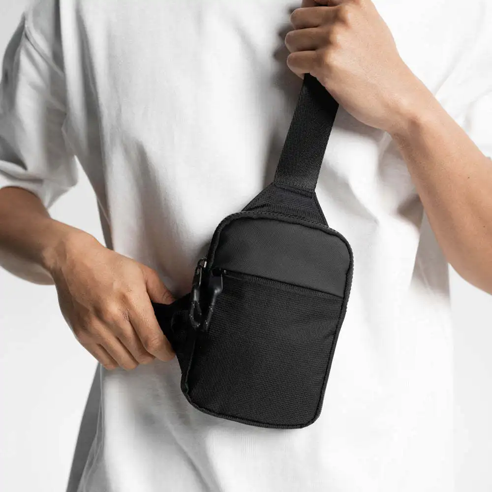Mini Sport Chest Bag for Men And Women Small Backpack Crossbody Phone Bag Fashionable RFID Anti-Theft