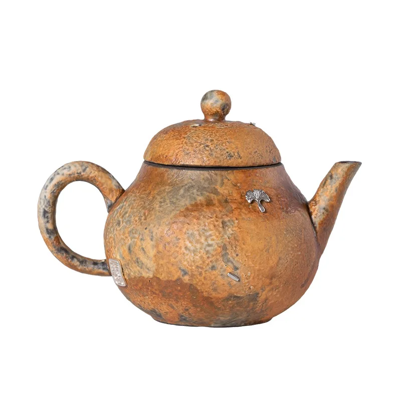 

Celadon Kung Fu tea set, teapot, ceramic old rock mud handmade firewood pot, filter kettle