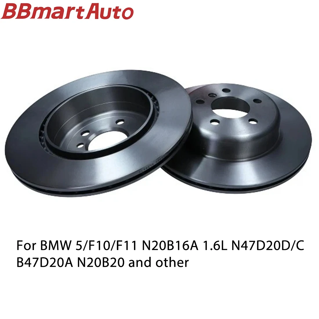 

34216793127 2pieces rear brake disc for BMW 5/F10/F11 N20B16A 1.6L N47D20D/C B47D20A N20B20 and other.BBmart Auto Parts