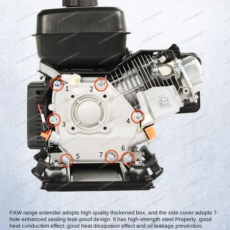 48V 60V 72V EV Range Extender 4KW 5KW 6KW Portable Generator