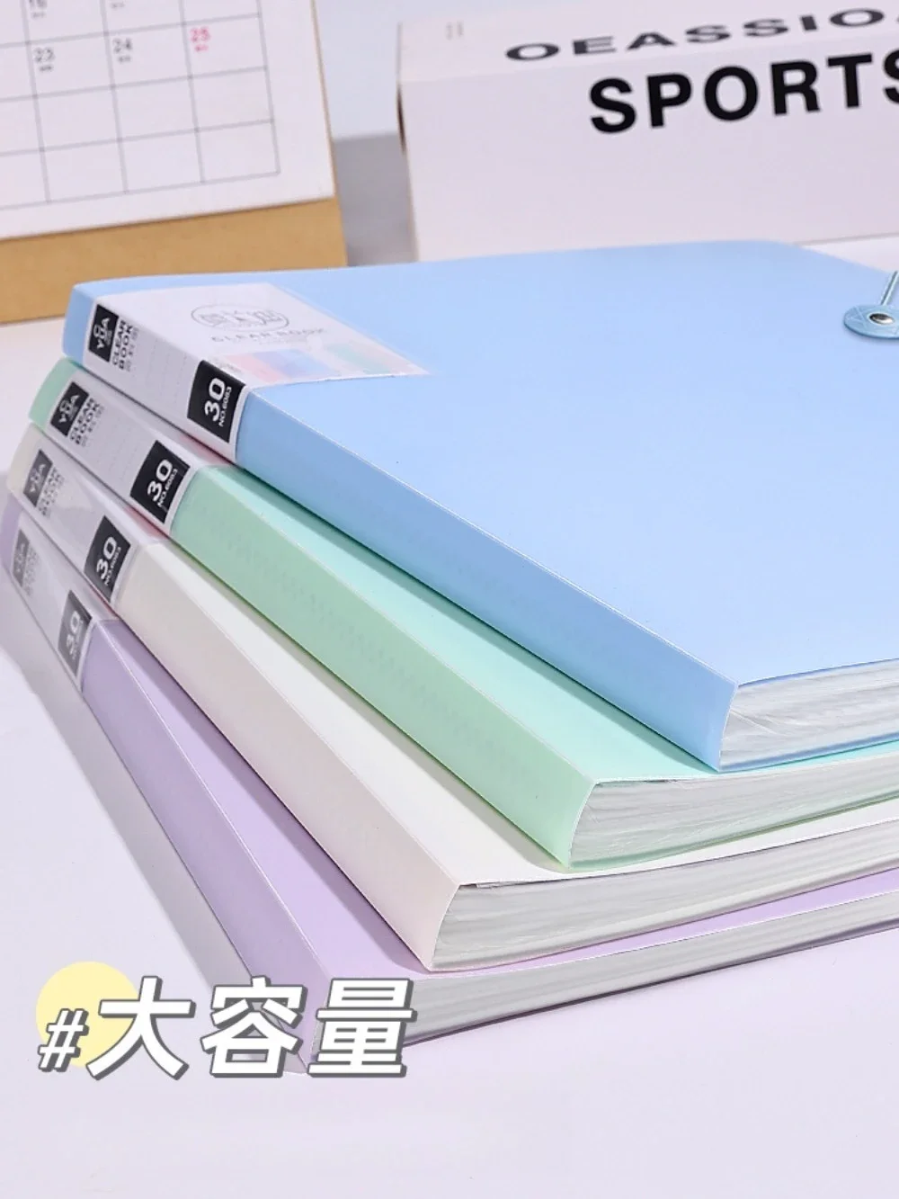 

Transparent Insert For A4 Folder, Specialized Exam Paper and Music Score Storage,Portfolio,Office File Folder,Loose-Leaf Binder