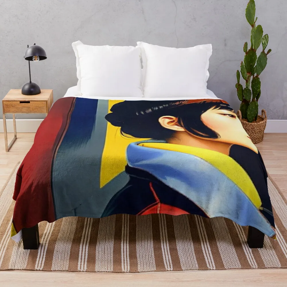 The bride  Throw Blanket Polar Loose Blankets