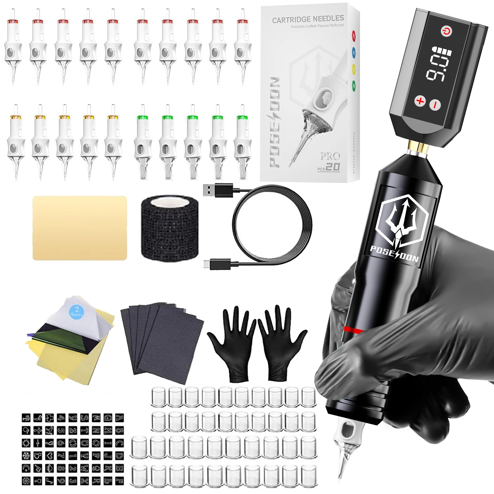 Thumbnail 2 - #17 Best Selling Professional Tattoo Ink Sets
