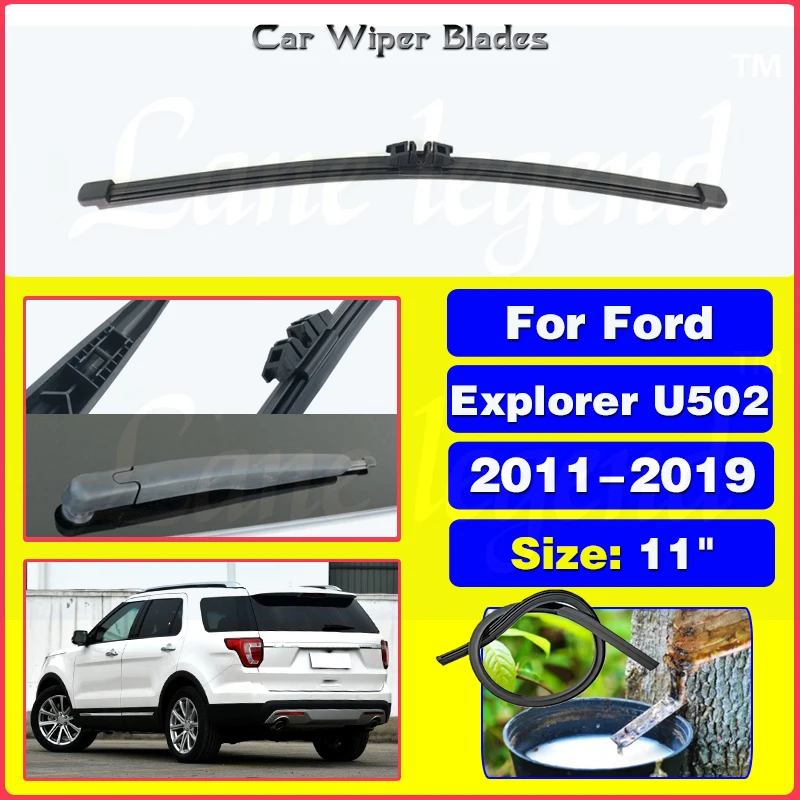 

Car Wiper Blade Rear Back Window Windscreen Windshield Wipers For Ford Explorer U502 2011 - 2019 Auto Accessories 11"