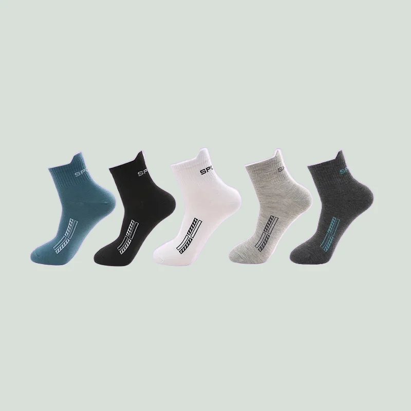 

5/10 Pairs Casual Breathable Run Sports Socks Male Socks Winter Black Socks Men Fashion Cotton Socks High Quality Men's Socks