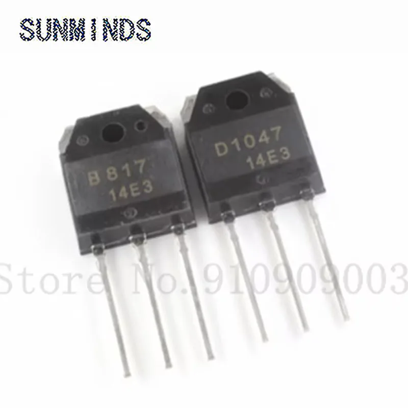 5pairs 2SB817 2SD1047 TO-3P ( 5pcs B887 + 5pcs D1047 ) TO3P