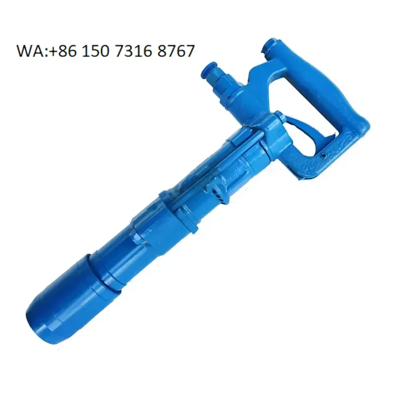 Factory Direct Y5 Handheld Pneumatic Rock Drill Jack Hammer 22mm 2.5J 43Hz for Stone Quarry Construction Light Drilling