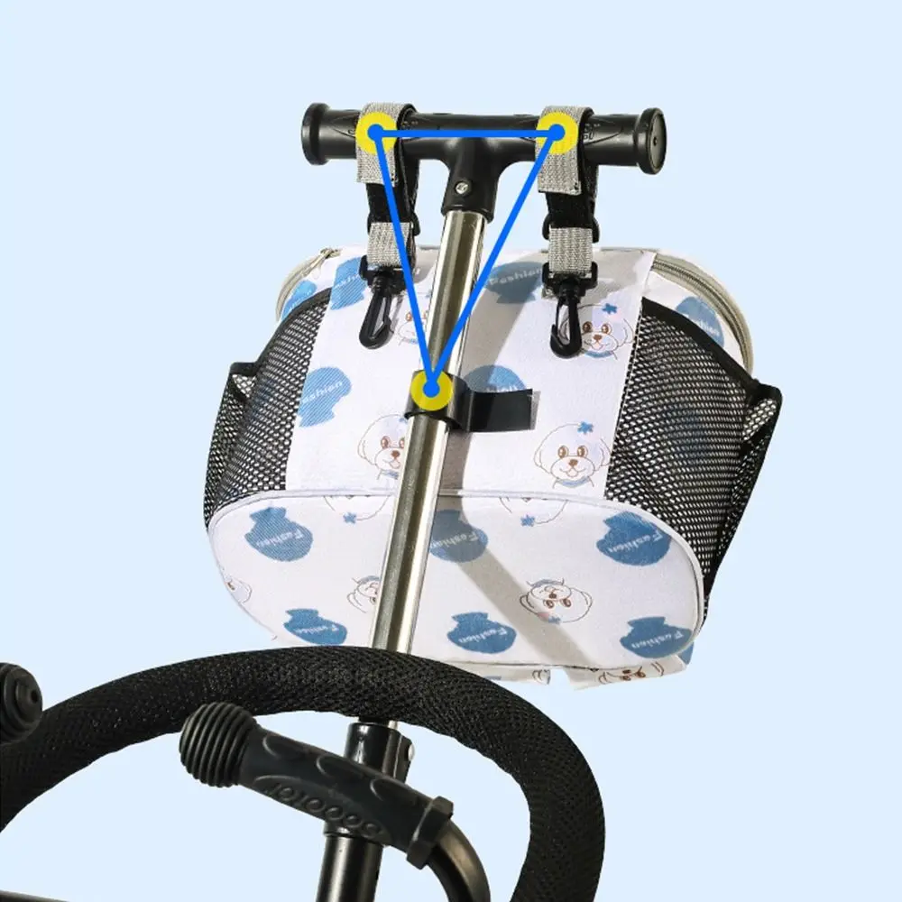 

Multifunction Baby Pram Organizer Large-capacity Oxford Cloth Baby Stroller Hanging Bag Diaper Bottle Storage Waterproof