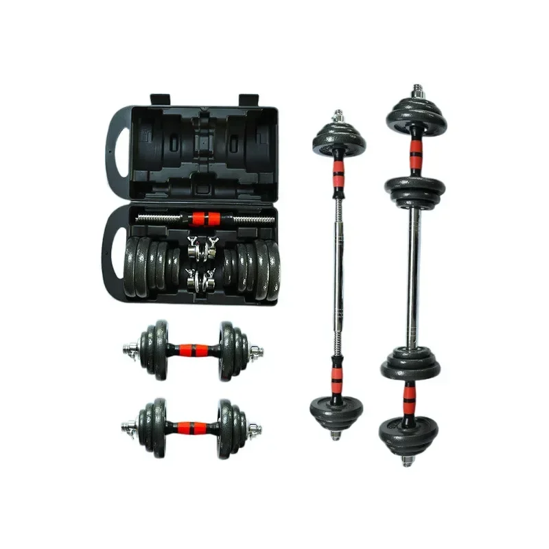 Gym Equipment Weight Lifting 30 kg 50 Kg 50kg Fitness 20kg 30kg Barbell Dumbbell Kits Adjustable Dumbbells Set