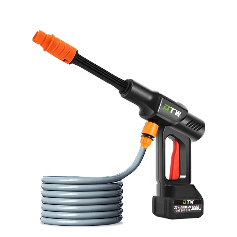 A5-0010 Batteria ad alta pressione da 18 V per Makitas Pistola per lavaggio auto Pulitore ad acqua Spruzzatore Macchina per la pulizia Pistola per lavaggio Giardino