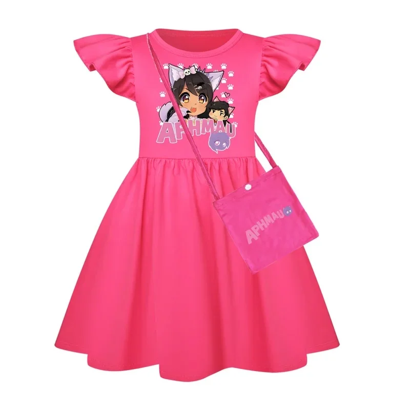 ren Fly Sleeve Casual Dress    APHMAU  Cosplay  Princess Dresses   Fashionable trend dress Birthday Vestidos Gift view 3