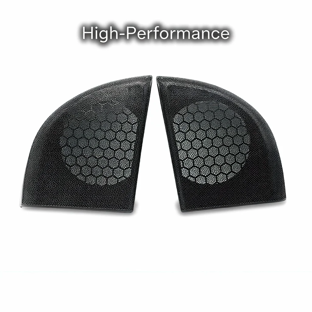 

Левая и правая накладка на динамик двери автомобиля для Mercedes-Benz W203 / CLC / Coupe 2Dr, сменные аксессуары