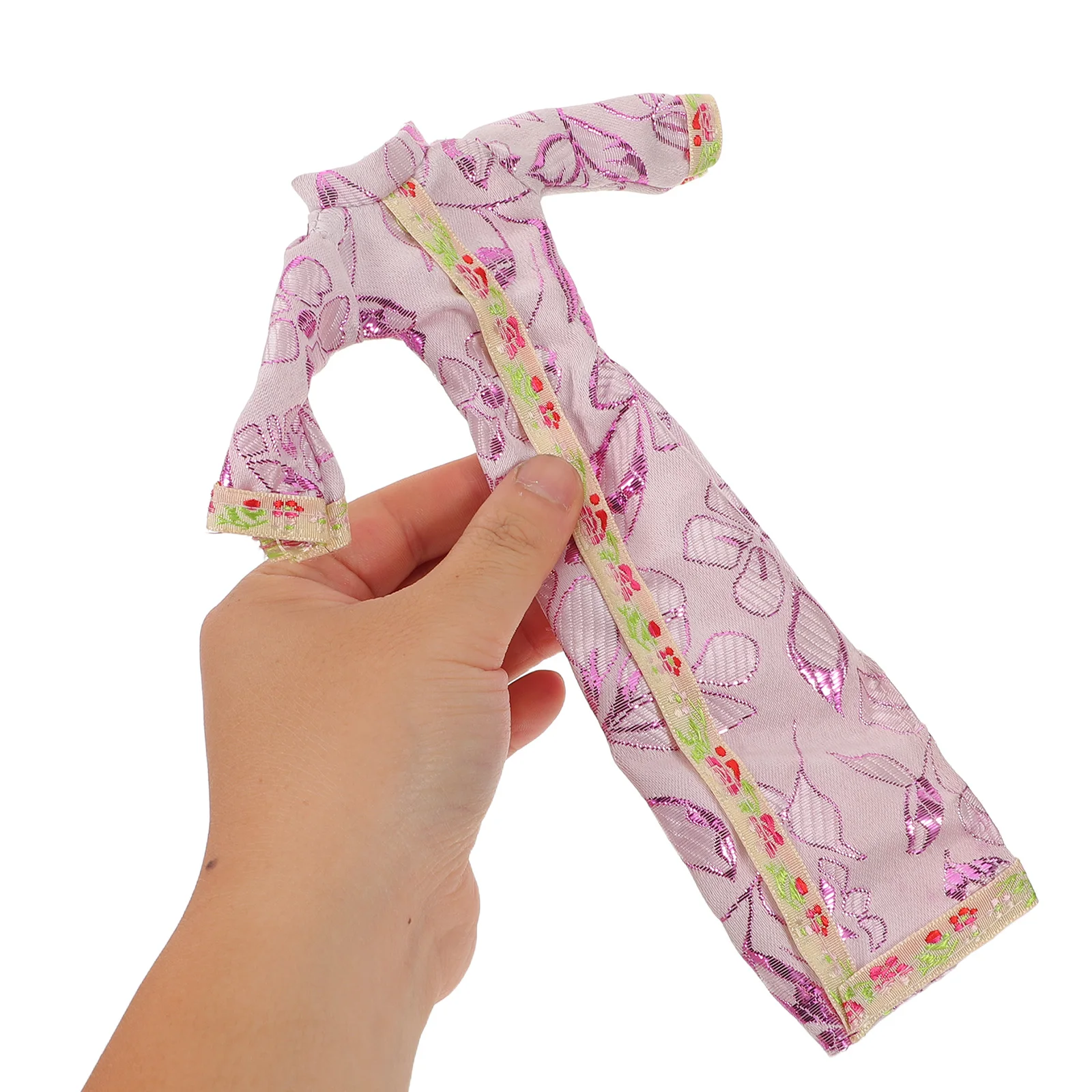 

4 Sets Cheongsam Decorative Clothes Fairy Chinese Dress Polyester Accessories for