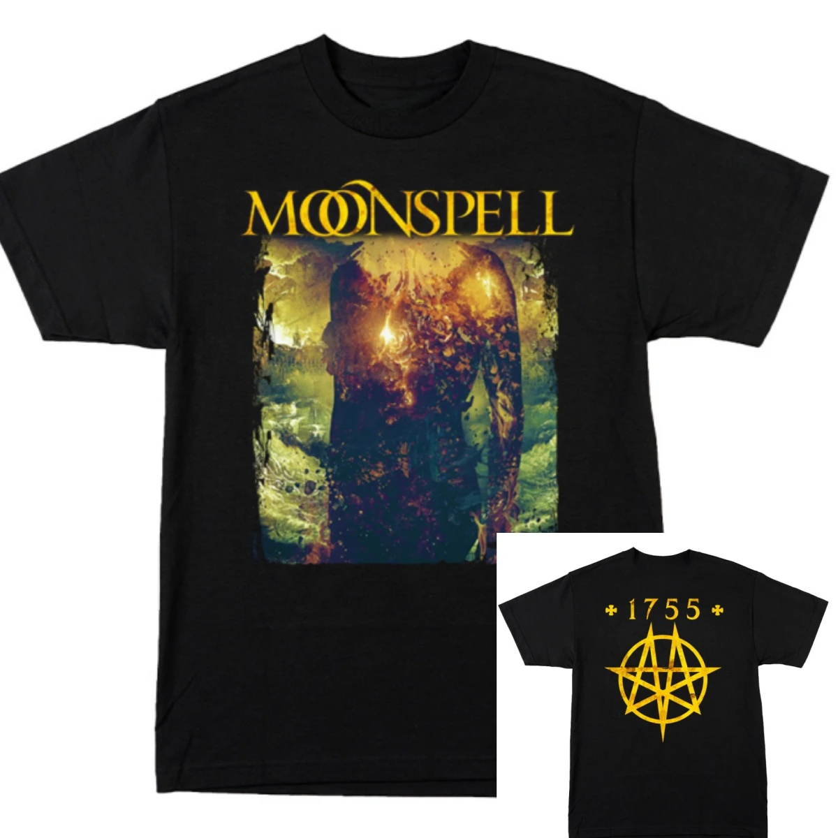Moonspell for The Love of Mortals Band T-Shirt Cotton Graphic Tee Men Women Summer Streetwear
