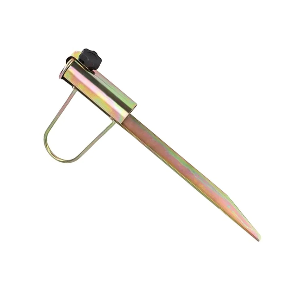 Robust Metal Pin Base for Courtyard Umbrellas Offering Wind-Resistant Support During For Outdoor Use on Various Terrains