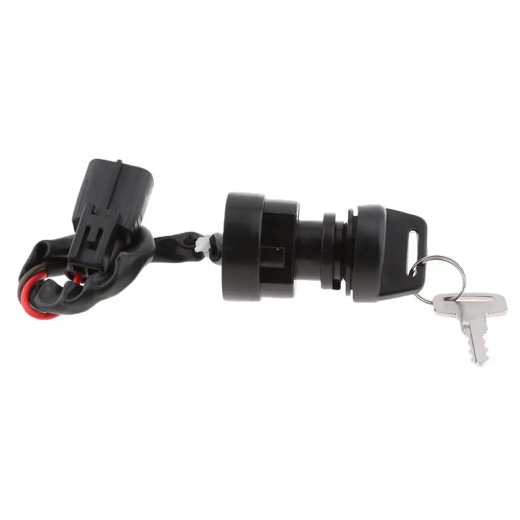 6 Pin Ignition Key Switch Motorcycle Starter Ignition Lock Plug and Play for Yamaha Raptor 700 09 to 16