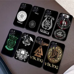 V-Viking V-Vegvisir Logo Phone Case Silicone Soft for iphone 16 15 14 13 12 11 Pro Mini XS MAX Plus X Cover