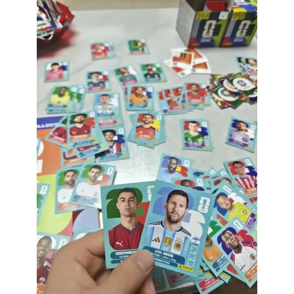 Hot Sale 2026 Panini Football Cup Sticker Pack Panini Soccer Card Soccer Memorabilia Collection Panini Football Cards Gifts.
