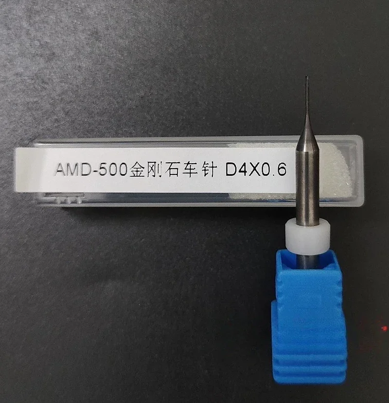 1PC Aidite Oxide Zirconia Milling Burs, DC Diamond Coating Dental Bur For Zirconia/Emax/Metal/PMMA D4 D6 CAD CAM Milling Drill