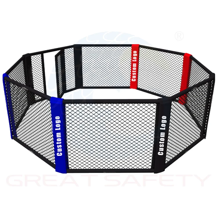 Best New Cage Mma Octatogo Customizable Flooring Small Mma Cage Quality Frames Fighting Cage For MMA UFC
