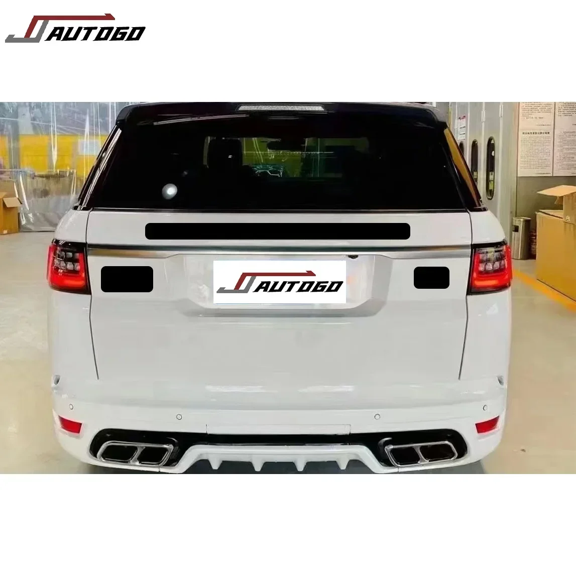 High Quality Body Kit For Land Range Rover Sport 2014-2017 L494 Change To 2020 SVR Style Front Rear Bumper Assy