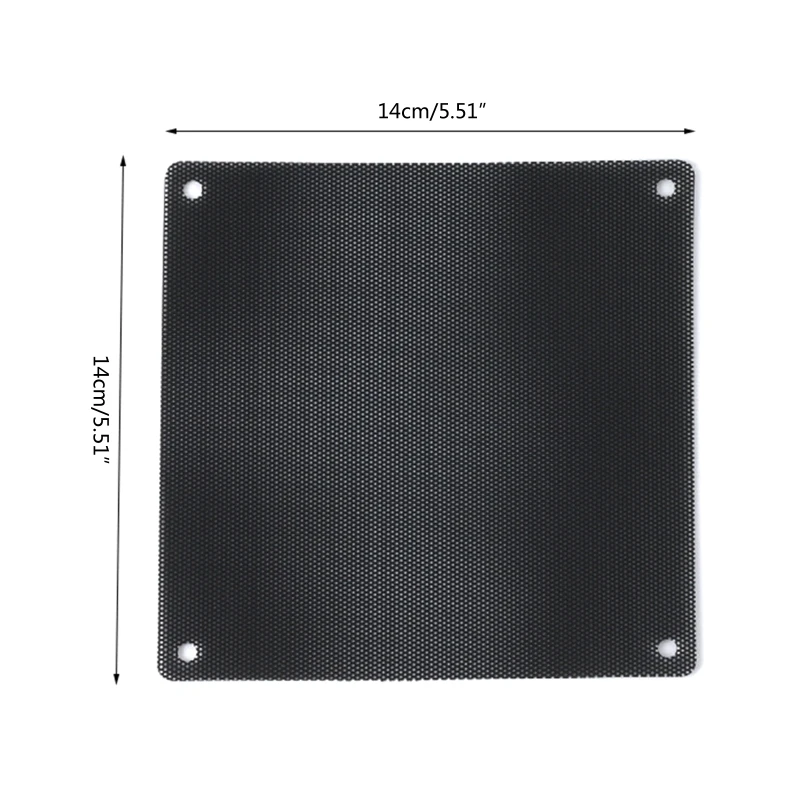 พัดลมแชสซีคอมพิวเตอร์กรองฝุ่นตาข่าย PVC คอมพิวเตอร์พีซีสำหรับเคสพัดลมกันฝุ่น Fi