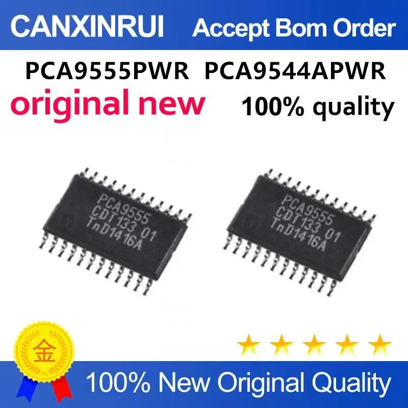 

Original New 100% quality PCA9555 PCA9555PW PWR TSSOP24 PCA9544APWR PA9544A TSSOP20 Integrated circuit IC chip