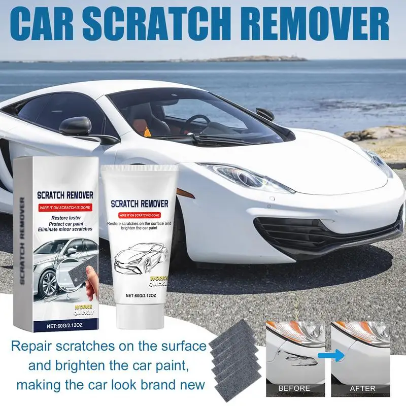 Car Scratch Remover Vehicle Scratch Removal Car Paint Scratch Eraser User-Friendly Practical Scratch Repairing Polishing Agent