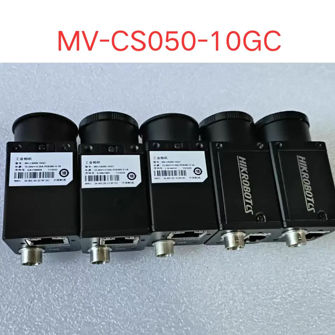Used MV-CS050-10GC Industrial Camera Fast Shipping