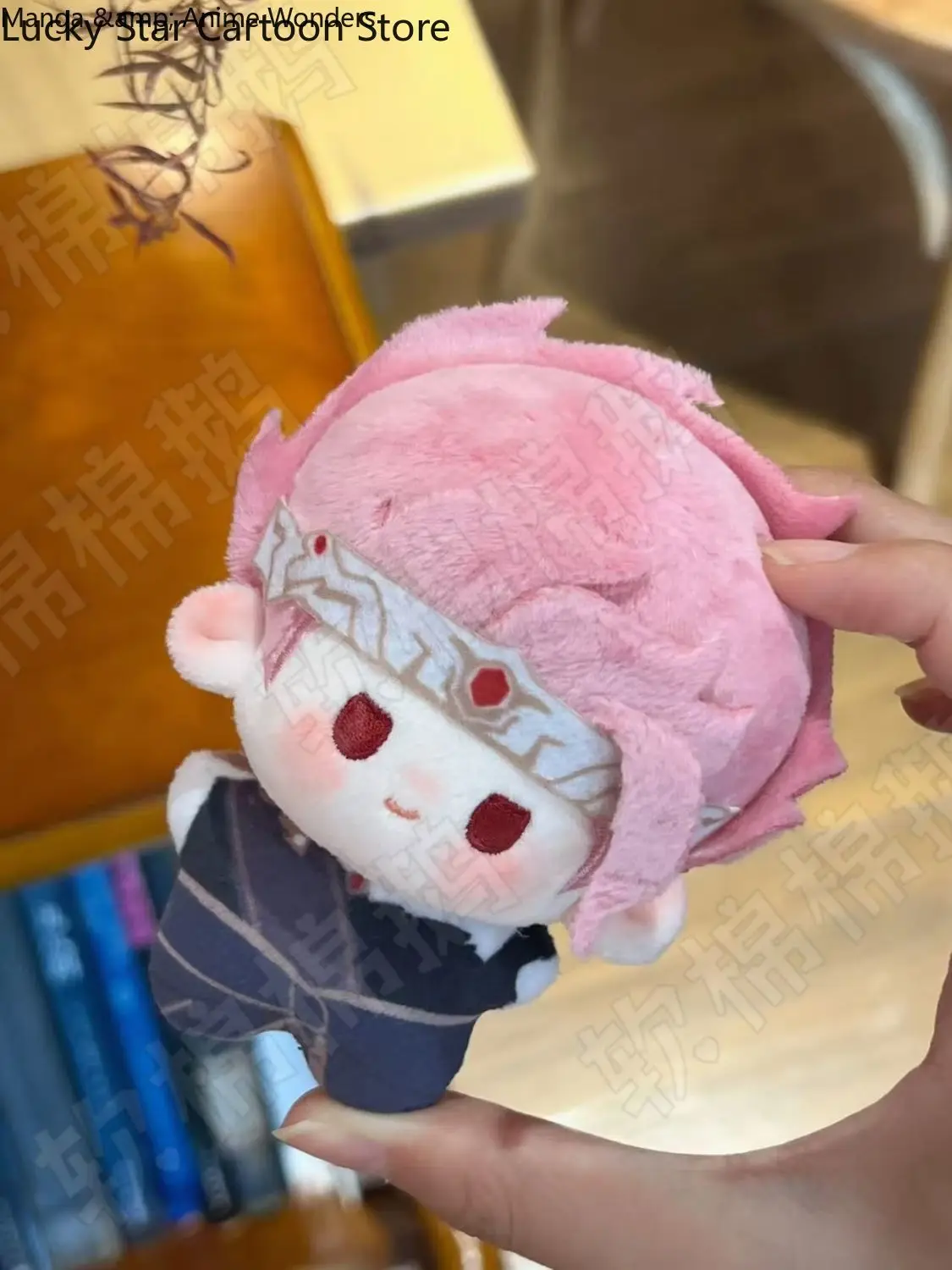 10 سنتيمتر أنيمي مو لي وو ShenLing Kawaii تأثيري لينة الجسم هدية عيد ميلاد الكرتون شخصيات صغيرة قلادة جمع المفاتيح هالوين