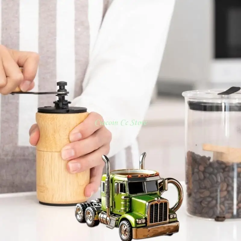X90F Eye Catching Truck Water Cup Capacity Truck Drinking Mug For Truck Lover And Active Lifestyle