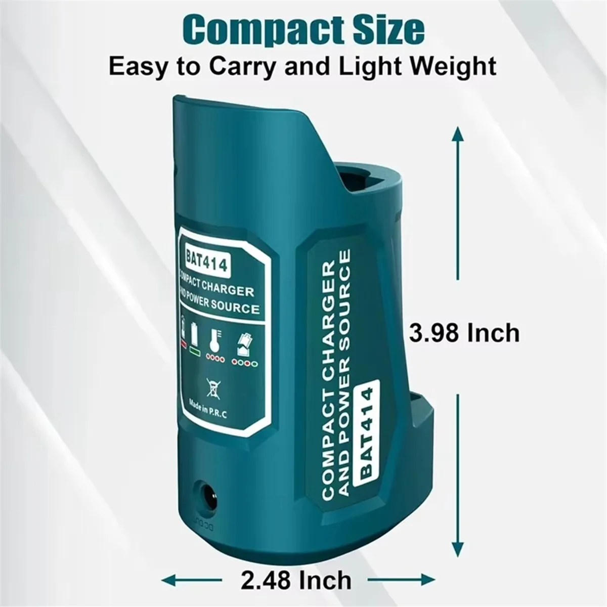 

AM38M New Battery Adapter for Bosch 10.8V 12V Lithium Battery Electric Power Tool USB Type-C Power Connector Charger Charging