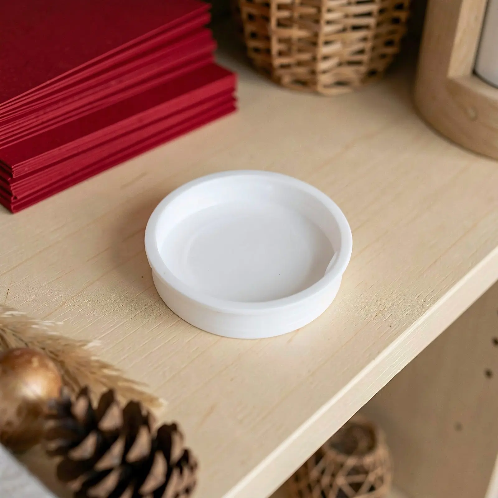 Mailing Tube End Caps 100Pcs White 2 Inch Cardboard Tube Stopper Paper Cylinder Lid for Shipping Scroll Art Storage