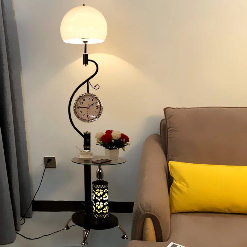 

Nordic Desktop Floor Lamp Modern Bedroom Floor Light Living Room Standing Lamp Study LED Stand Light Industrial Decor Luminaire