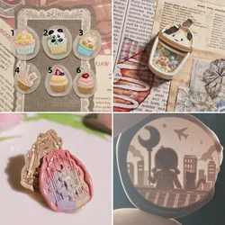 Tête de sceau en cuivre laqué pour enfants, sceau en cuivre Krasnocake, instituts de forme spéciale, chat, tasse à thé au lait, timbres d'enveloppe sculptées fines, jouets de bricolage