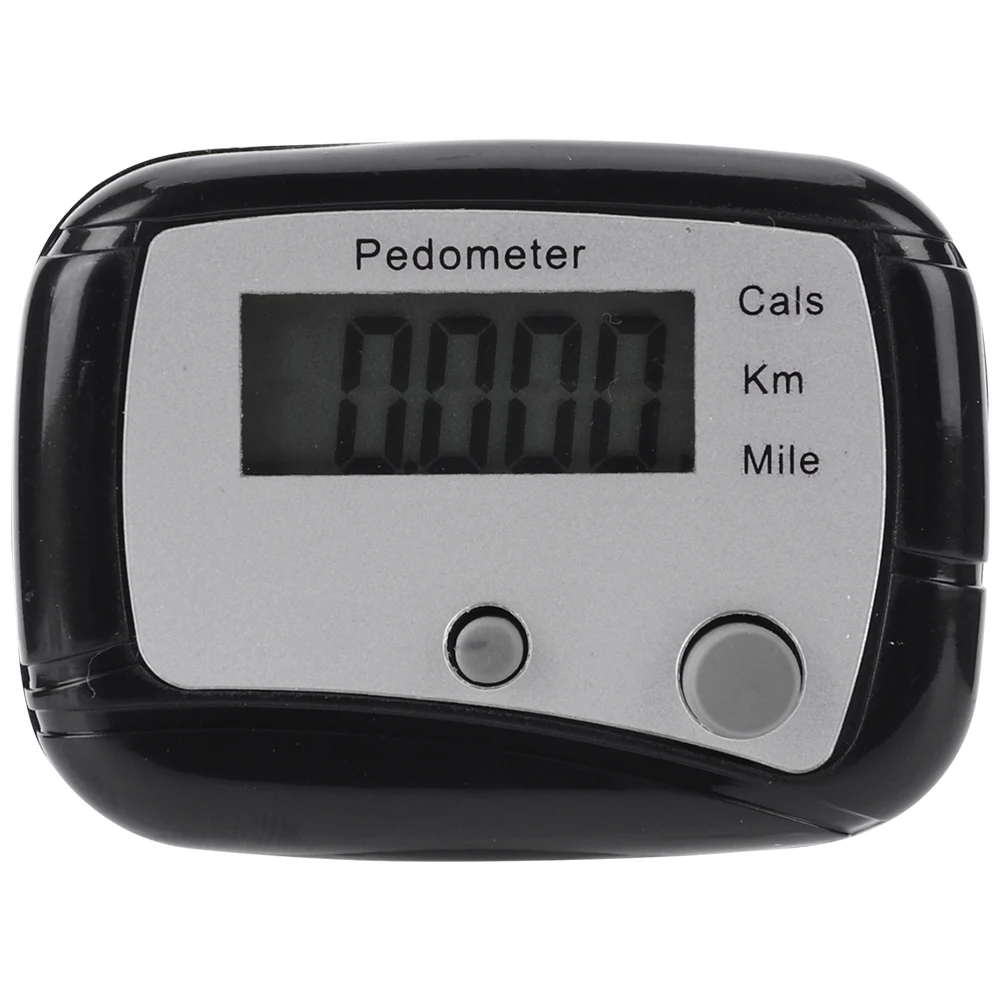 Podómetro para caminar, rastreador de pasos preciso, kilometraje, cálculo de calorías, podómetro electrónico, paso 0-99999 para deportes al aire libre